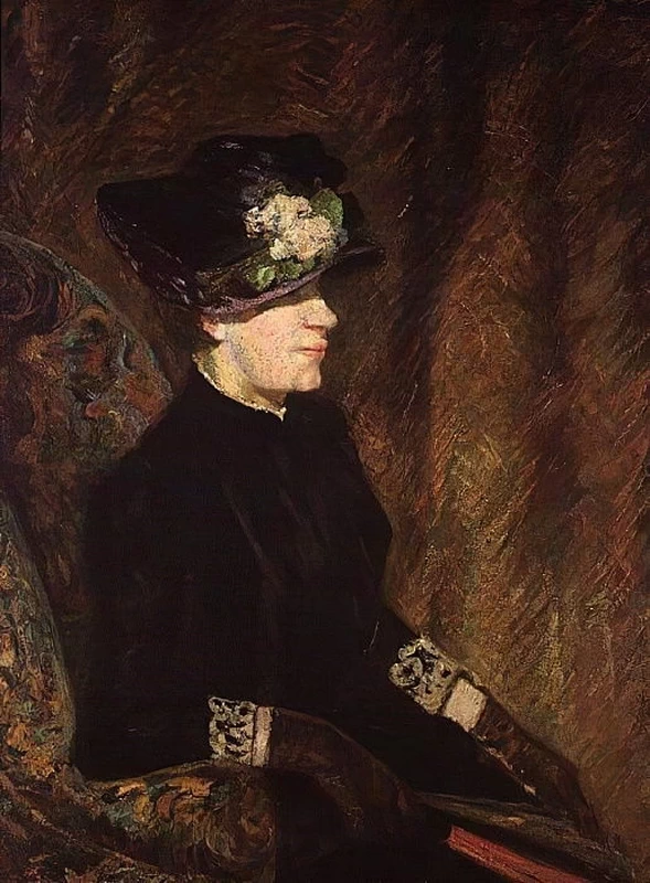 Ritratto di Madame Guillaumin, 1888 ca